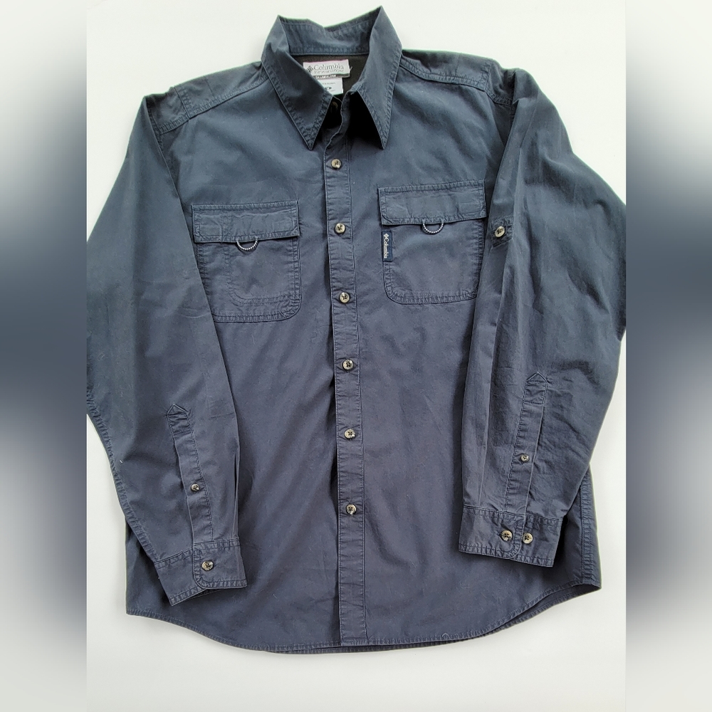 Columbia LS Button Down sz Large